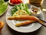 口コミ：モンマルシェの『福島喜多方産 ホワイトアスパラのピクルス 』はシャキシャキで甘くて美味しいよ♪の画像（1枚目）