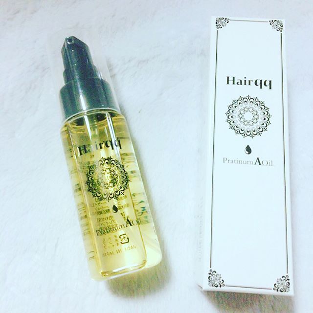 口コミ投稿：『熱を味方につける新発想のヘアオイル』－hairqq Pratinum Aoil－写真2枚目にビフォ…
