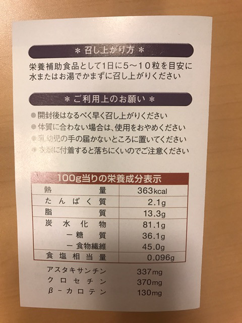 口コミ：
  パソコン・スマホで酷使した目に目神(めがみ)サプリメントを。
の画像（4枚目）