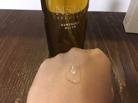 口コミ：
  米ぬか美人 NS-K スペシャル化粧水
の画像（6枚目）