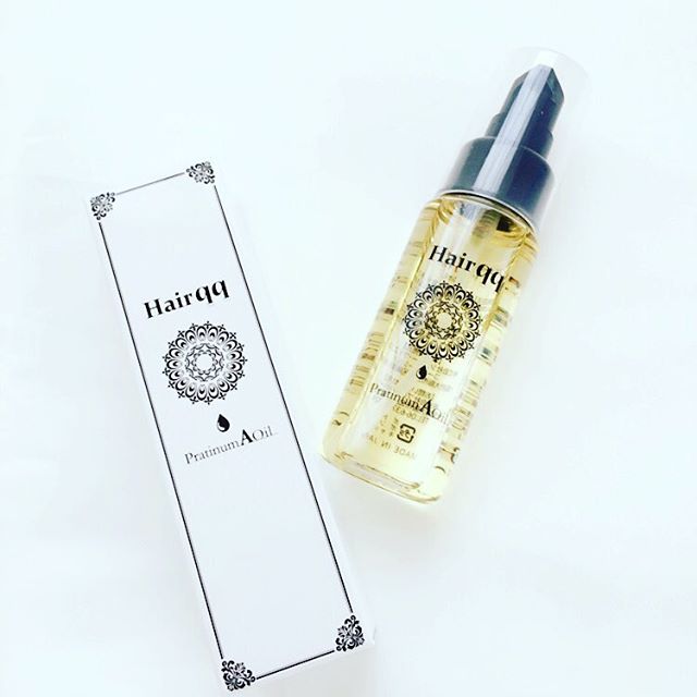 口コミ投稿：熱を味方につける新発想のヘアオイル✨hairqq Pratinum Aoil💗ドライヤーの熱に反応し…