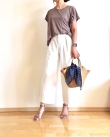 口コミ記事「Pierrot暑い夏にノンストレスで着られるプチプラTシャツコーデ」の画像
