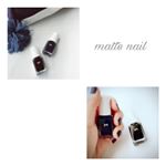 ⋆paシェルマットネイル💅⋆貝殻のような質感のマットネイルです。プチプラなので普段あまりしないダークなカラーに挑戦してみました⠒̫⃝♡*カラーはAA181とAA182です。⋆2…のInstagram画像