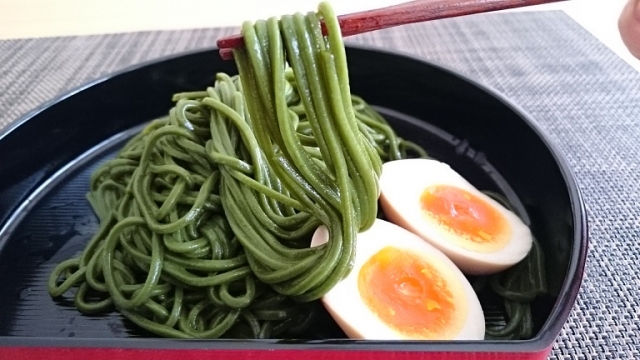 口コミ：爽やかなクロレラうどん！！の画像（6枚目）