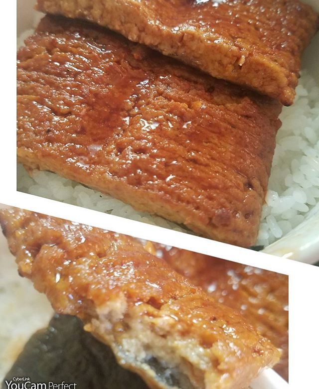 口コミ投稿：7月26日はうな次郎の日って知っていましたか❔魚のすり身で作った鰻の蒲焼き風でご飯…
