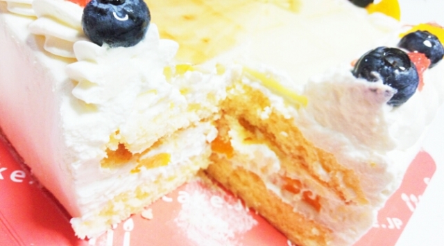 口コミ：●【モニター】写真ケーキでお祝いする記念日♪　株式会社FRASHPARA・Cake.jp様の画像（4枚目）