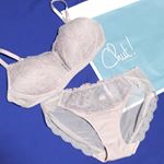 どんな胸にもふしぎとフィットするChut! 5size😊アンダーをMかL、カップを1,2,3から選ぶ新感覚のサイズ展開で、サイズ選びがとっても簡単✨レースが素敵なデザイン💕ノンワイヤー…のInstagram画像
