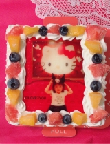 口コミ記事「写真ケーキで♡サプライズ」の画像