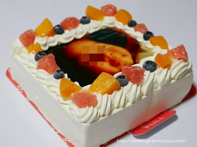 口コミ：HappyBirthday！写真ケーキでサプライズ♡の画像（5枚目）