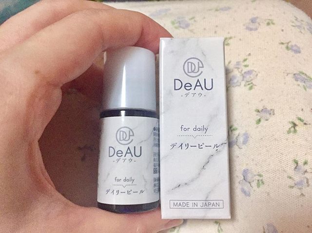 口コミ投稿：DeAUの角質柔軟美容液 デイリーピールを頂きました(*´ー`*)お肌を整え、トラブルを繰…