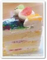 口コミ：Cake.jpで写真ケーキ☆の画像（1枚目）