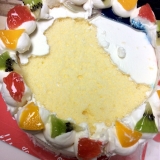 口コミ：【Cake.jp】丸い写真ケーキでサプライズ☆の画像（13枚目）