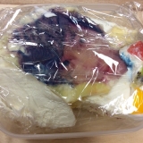 口コミ：【Cake.jp】丸い写真ケーキでサプライズ☆の画像（5枚目）