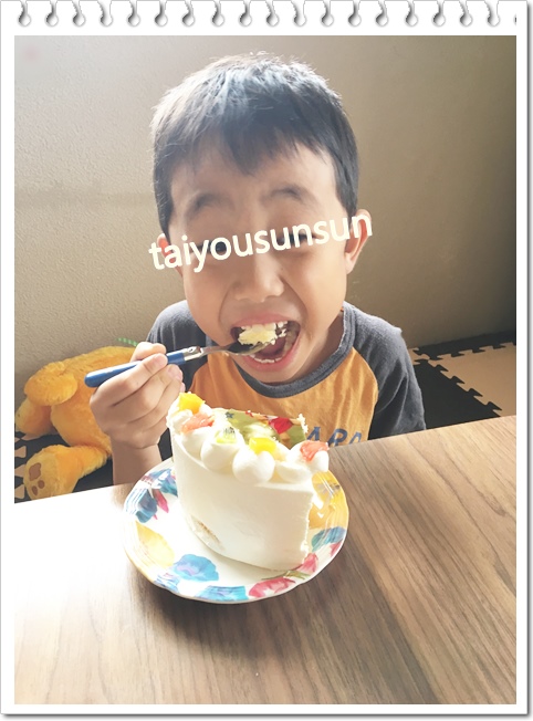口コミ：写真ケーキでサプライズ☆の画像（9枚目）