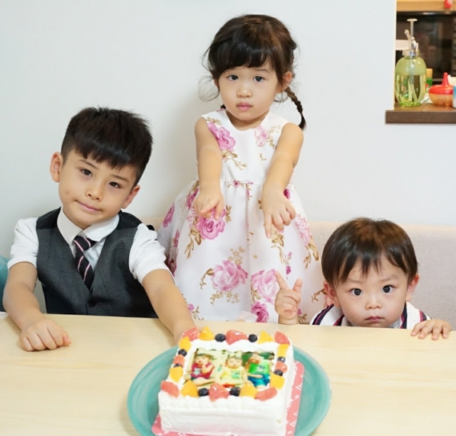 口コミ：子供が喜ぶ激カワケーキ☆世界で一個だけのケーキをあげてみたの画像（4枚目）