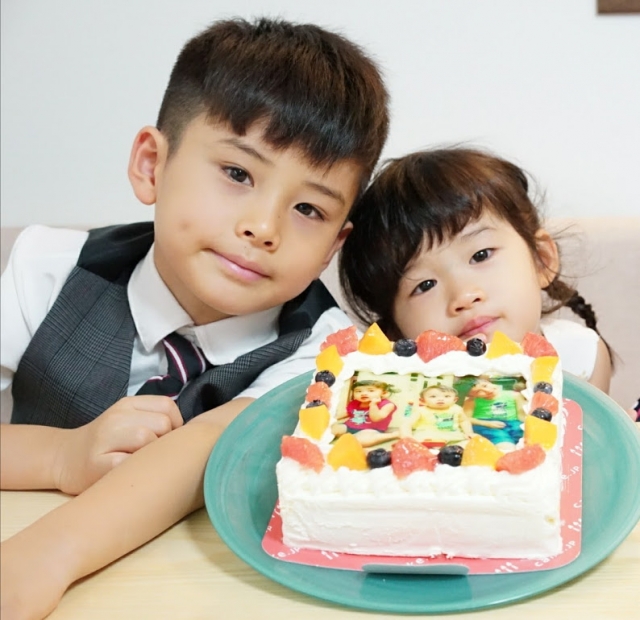 口コミ：子供が喜ぶ激カワケーキ☆世界で一個だけのケーキをあげてみたの画像（8枚目）