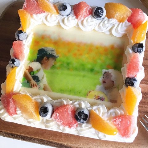 口コミ：
  cake.jpさんの写真ケーキ♡
の画像（2枚目）