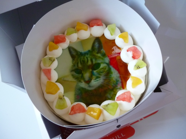 口コミ：みーちゃんがケーキになりました！Cake.jpの画像（4枚目）