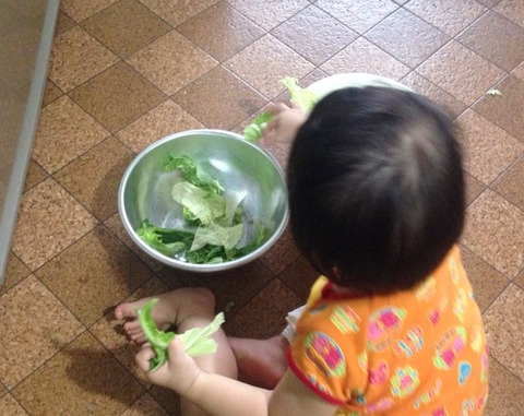 口コミ：お野菜まる でチャチャッと白菜そぼろあんの画像（3枚目）