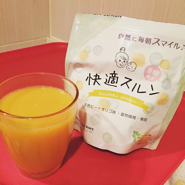 口コミ投稿：無添加お腹スッキリサプリモニター中( ˘ω˘ ）腸内( ˘ω˘ ）ﾌﾛｰﾗｧ…#快適スルン #monipl…