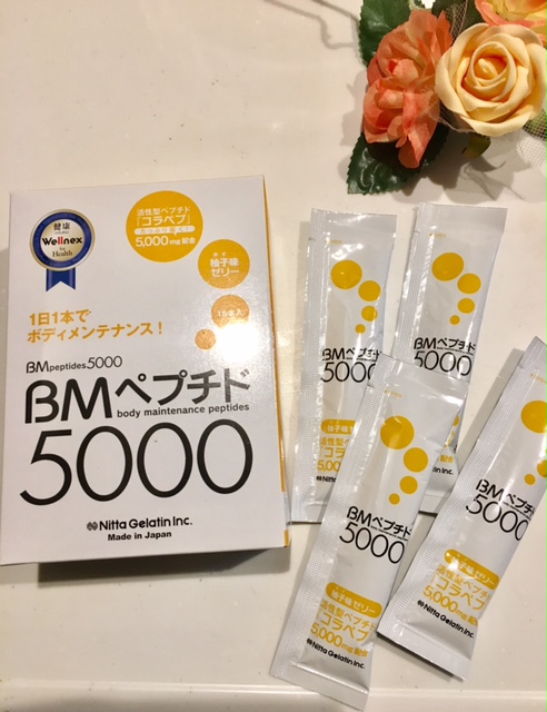 口コミ：コラーゲンゼリー☆ＢＭペプチド5000 柚子味の画像（3枚目）