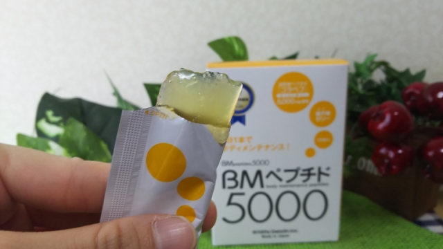 口コミ：モニター☆BMペプチド5000柚子味の画像（3枚目）