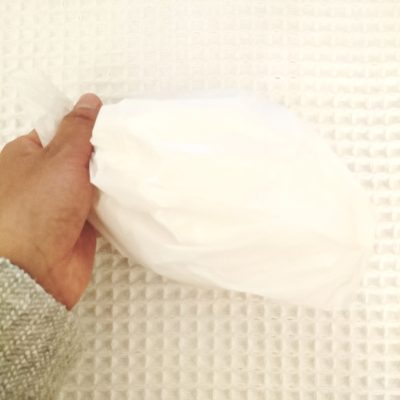 口コミ：わんちゃんのお散歩、お出かけのお供に♪エチケットパック　マナーくんがとっても便利！拾ってポイっと流すだけ！の画像（5枚目）
