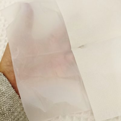 口コミ：わんちゃんのお散歩、お出かけのお供に♪エチケットパック　マナーくんがとっても便利！拾ってポイっと流すだけ！の画像（3枚目）
