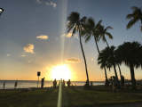 「ハワイの夕日」の画像（1枚目）