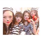 Happy Halloween🎃Halloweenパーティー🎃💕 囚人仮装w🤣楽しかった♡♡ #ハロウィンメイクはマクレールで #monipla #明色化粧品桃谷順天館グループファンサ…のInstagram画像