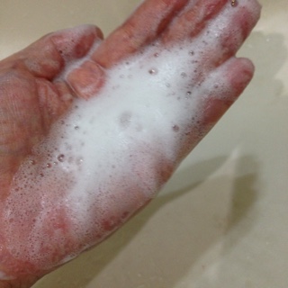 口コミ：ラベンダー香る手作り石鹸 アンティアンのラベンダーハニーの画像（3枚目）