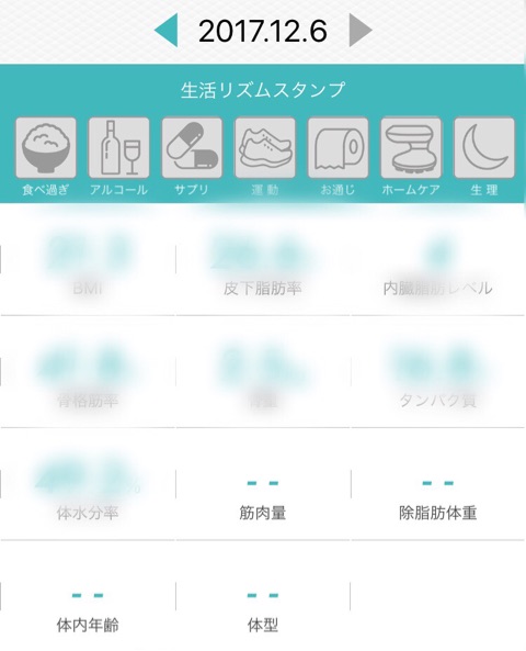 口コミ：話題のＩｏＴ「体組成計（体脂肪計）」で自分をチェックの画像（7枚目）