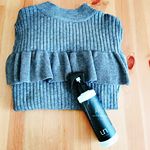 毛玉出来るから、毎年買い替えていたニット💦毛玉防止スプレーで今年買ったのは予防中💓これで好きなニットが長く使えたら良いなぁ✨＊＊＊#undeg #アンデグ #毛玉予防スプレー …のInstagram画像