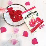 ドラゴンフルーツは子供の頃よく食べてたけど、ドライフルーツがあるとは😳ちょっとお芋っぽくて、でも若干酸味があってクセになる✨あっという間に食べちゃいました🤭💕＊＊＊#ピタヤ #…のInstagram画像