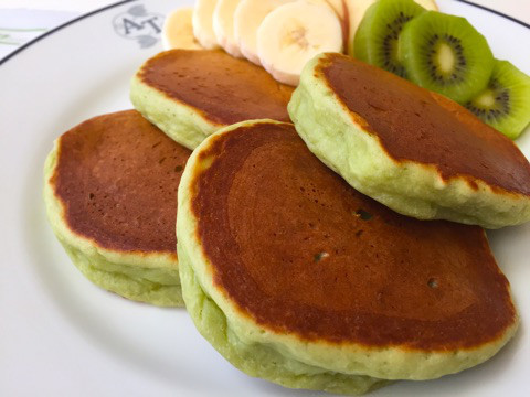 口コミ：
  ピタヤと青汁のグラマラスリム・スムージー ♡パンケーキ
の画像（4枚目）