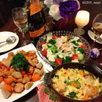 ・・Today's dinner is a cuisine with plenty of organic vegetables・・こんばんは・・今日はアンバサダーを…のInstagram画像