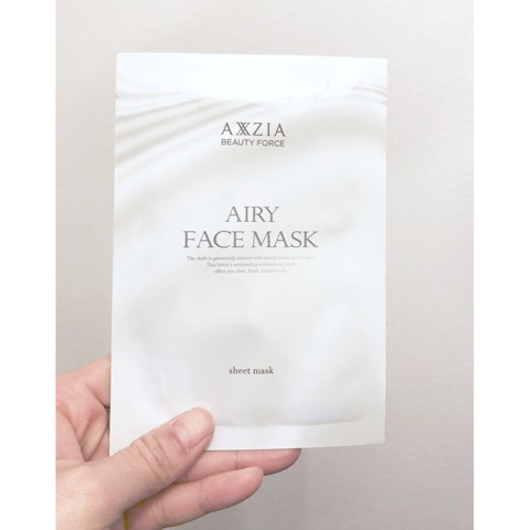 口コミ：アクシージア ビューティフォース エアリーフェイスマスク 7枚入りの画像（2枚目）