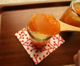 口コミ：キレイノワのコンブチャ『Qutt-Tea(キュッティ)』を使ってほんのり甘くて爽やかな柑橘のゼリー♪の画像（4枚目）