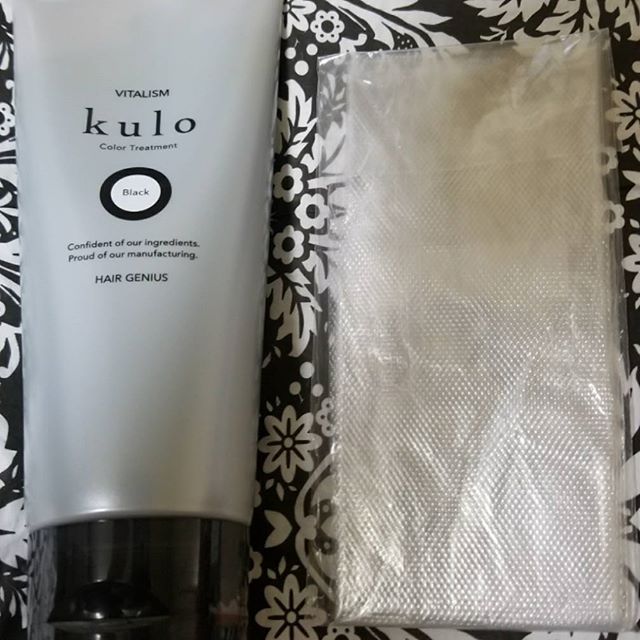 口コミ投稿：kulo2回で染まる白髪トリートメント。普通のトリートメントみたいに手軽に使えました…