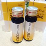 エテルノ濃縮プラセンタ発酵熟成 プラセンタ エキスを1本に35,000mg配合した美容 ドリンク 。プラセンタエキスの他にも「コラーゲン」「サイタイエキス」「ロイヤルゼリー」「ツバメの巣エキス…のInstagram画像