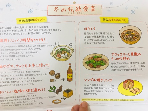 口コミ：”伝統食育カレンダーで日本を知ろう、国際的になろう” 2018年の画像（5枚目）
