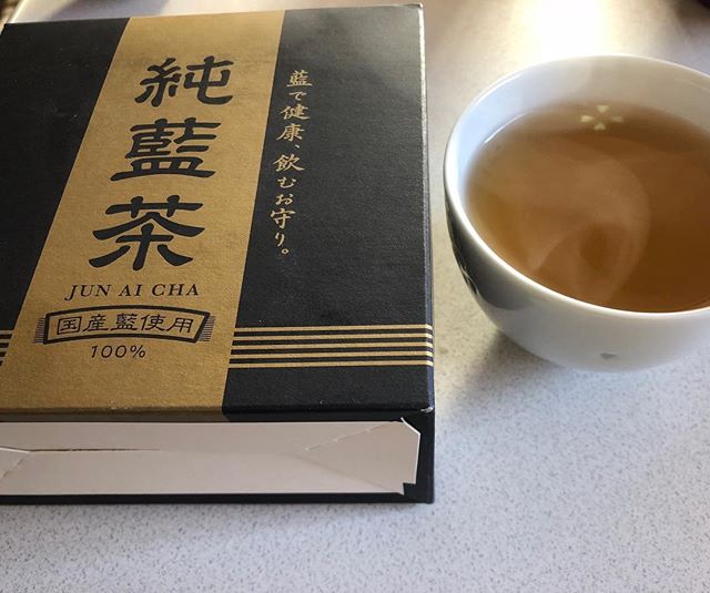 口コミ投稿：あっさりしてて飲みやすいお茶♪ほうじ茶や煎茶を薄めたような味です（笑）#純藍茶 #…