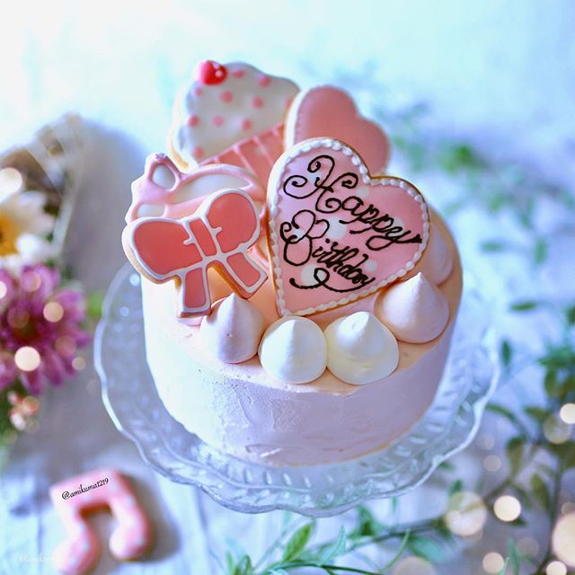 アイシングクッキー乗せ プリンセスケーキ 5号 15cmのクチコミ 口コミ Instagram一覧 Cake Jpファンサイト モニプラ ファンブログ
