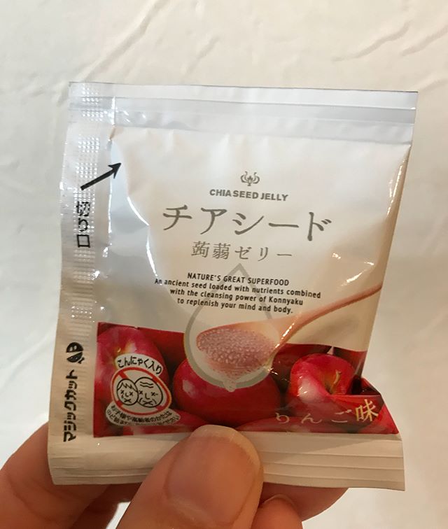 口コミ投稿：家族みんなでハマってるチアシードいりコンニャクゼリー。つぶつぶ食感と甘すぎない…