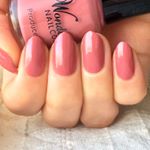 *塗っただけnail 💅🏻*pa @pa_nail  ワンダーネイルの新色 wn-08を塗りました。このカラーはローズ系のくすみピンクでどんなファッションにも合いそうでとても使いやすい…のInstagram画像