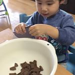.2018.02.12🍫.ヒロピー3分クッキング🍳笑.上手に出来ました☻♡.まだ寝てる(=ﾟДﾟ=).先に食べよっと(♡´౪`♡)笑..*☼*―――――…のInstagram画像