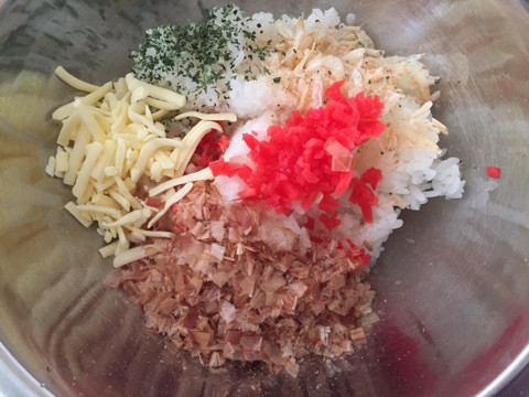 口コミ：子供が喜ぶ♪たこ焼き風の焼きおにぎりの画像（2枚目）