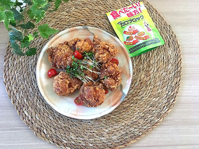 口コミ投稿：#昼ごはん#唐揚げ息子が最近覚えた納豆チャーハン 作ってくれた(´▽｀)←pic2枚目カロ…
