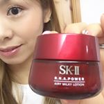 #sk2#rnaパワーラディカルニューエイジミルキーローション#お気に入りコスメめっちゃ使い心地が気持ちいい。軽い付け心地なのに、しっかり保湿してくれる。#綾瀬はる…のInstagram画像
