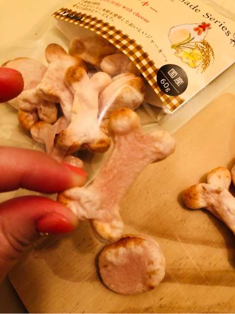 口コミ：天然記念物の紀州犬も喜ぶ焼きささみライスジャーキーの画像（5枚目）
